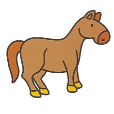 un poney